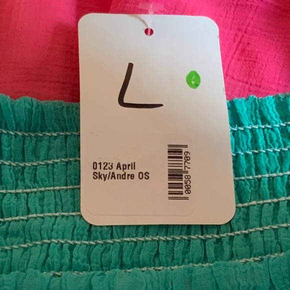 COLORFUL RUFFLE SKIRT SIZE L NWT - Picture 8 of 8